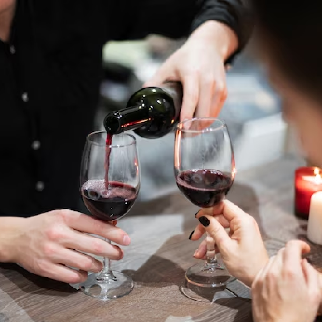servicio de vinos